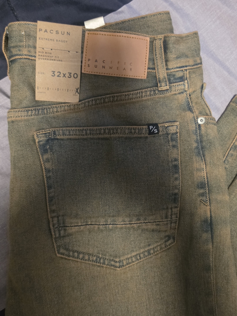 PacSun Men's Relaxed Baggy Jeans Sz 32x30
